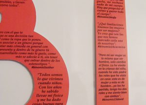Instalación del Proyecto Binomio. Sala Mutatis y Punto. Festial per l'art Intramurs. Valencia, 2015.