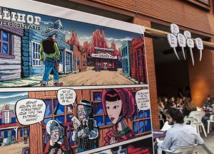Bang bang!. Viñetas Vivas. Zarva Barroso. Art Public, 2013. Valencia