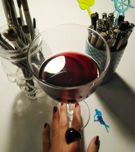Un vinito con Puralinea. Zarva Barroso.